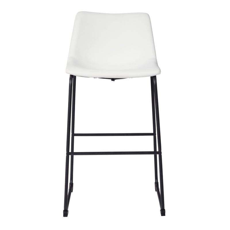 Signature Design by Ashley Centiar Pub Height Stool Centiar D372-730 Tall Upholstered Barstool (2 per package) IMAGE 2