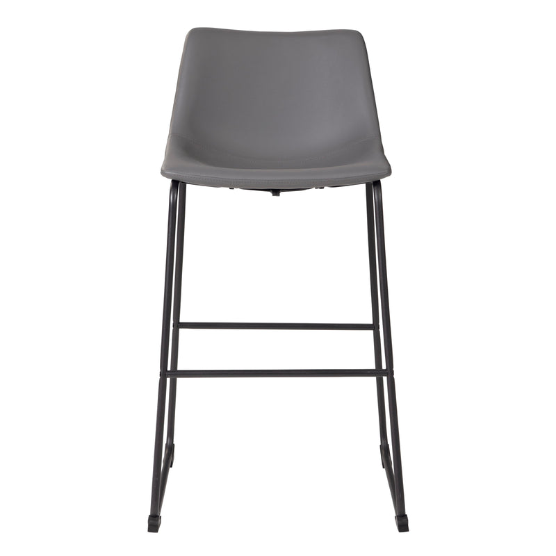 Signature Design by Ashley Centiar Pub Height Stool Centiar D372-830 Tall Upholstered Barstool (2 per package) IMAGE 2