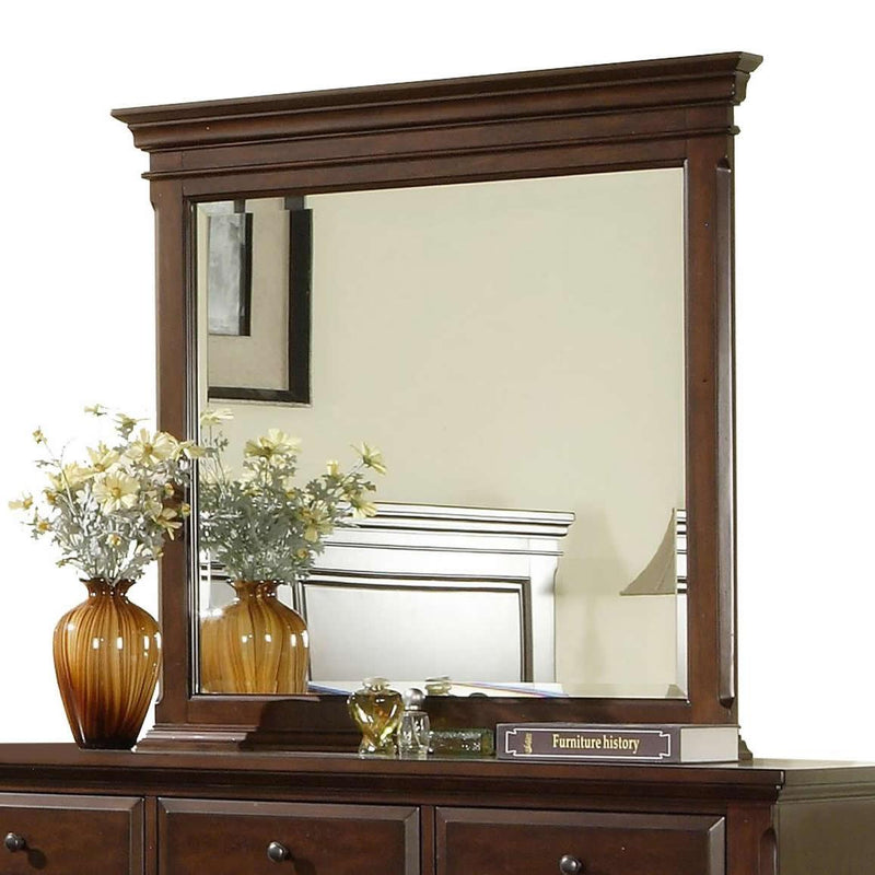 Elements International Canton Cherry Dresser Mirror CN600MR IMAGE 1