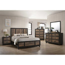  Elements International Harlington HG100KB King Panel Bed IMAGE 11