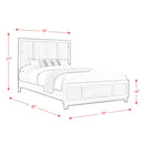  Elements International Harlington HG100KB King Panel Bed IMAGE 13