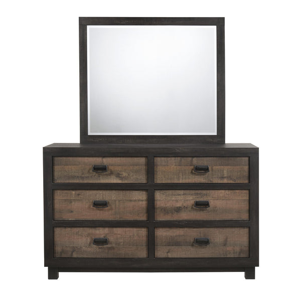 Elements International Harlington 6-Drawer Dresser HG100DRMR IMAGE 1