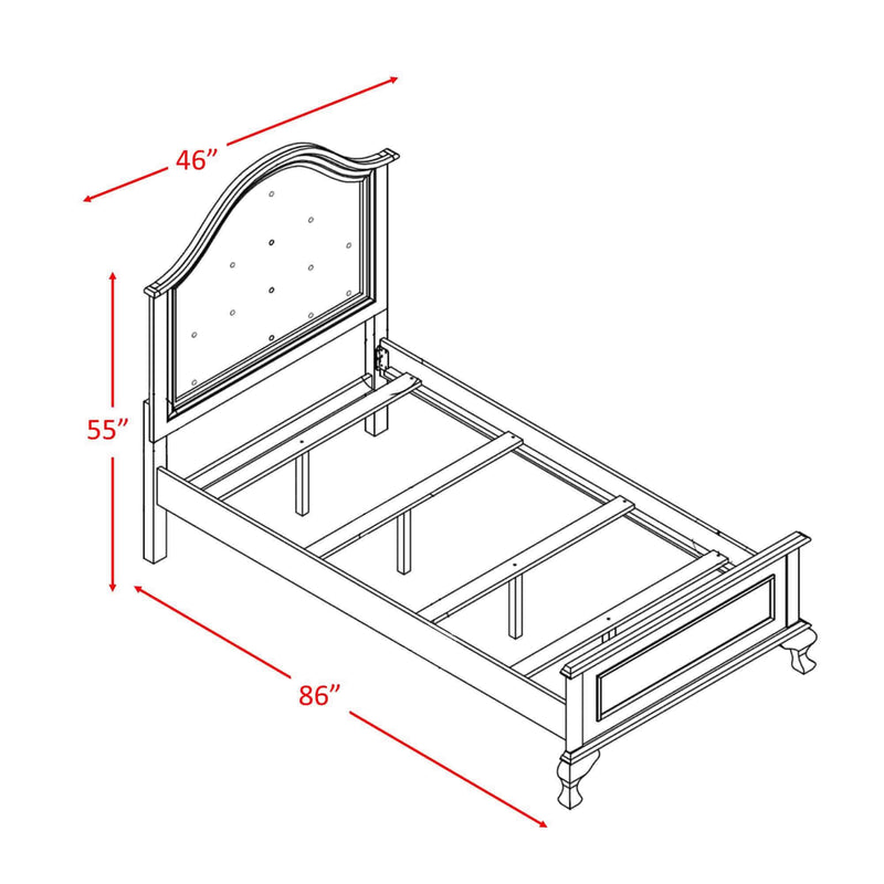 Elements International Kids Beds Bed JS700TB IMAGE 3