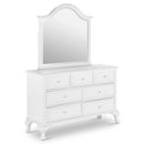  Elements International Jesse JS700DRMR Dresser and Mirror Set IMAGE 1