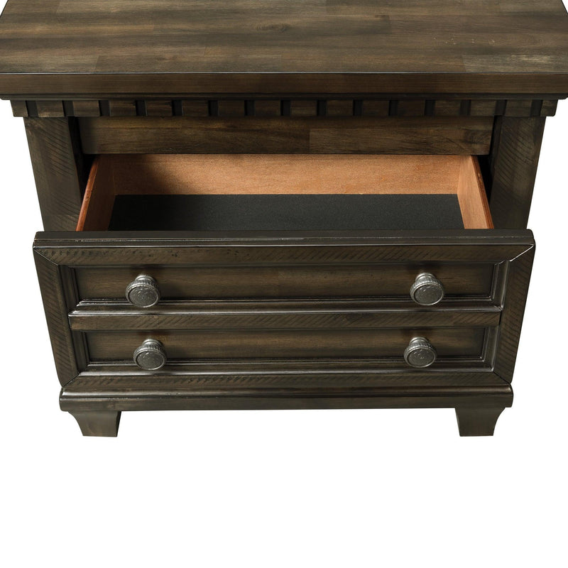 Elements International McCabe 2-Drawer Nightstand MB600NS IMAGE 6