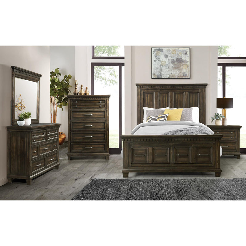 Elements International McCabe 7-Drawer Dresser with Mirror MB600DRMR IMAGE 11