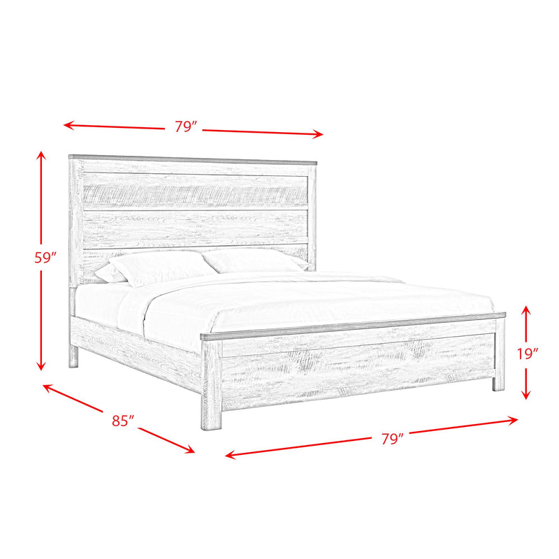 Elements International Millers Cove King Panel Bed MC300KB IMAGE 9