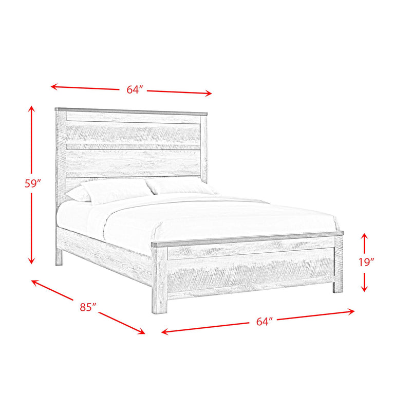 Elements International Millers Cove Queen Panel Bed MC300QB IMAGE 9