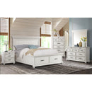  Elements International Slater SR600DRMR Dresser with Mirror - White IMAGE 11