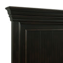  Elements International Slater SR850QB Queen Platform Storage Bed - Black IMAGE 5