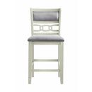  Elements International Amherst DAH750CSC Counter Height Side Chair - Bisque IMAGE 2