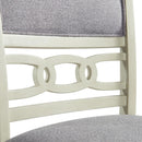  Elements International Amherst DAH750CSC Counter Height Side Chair - Bisque IMAGE 8