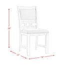  Elements International Amherst DAH700SC Side Chair - Bisque IMAGE 15