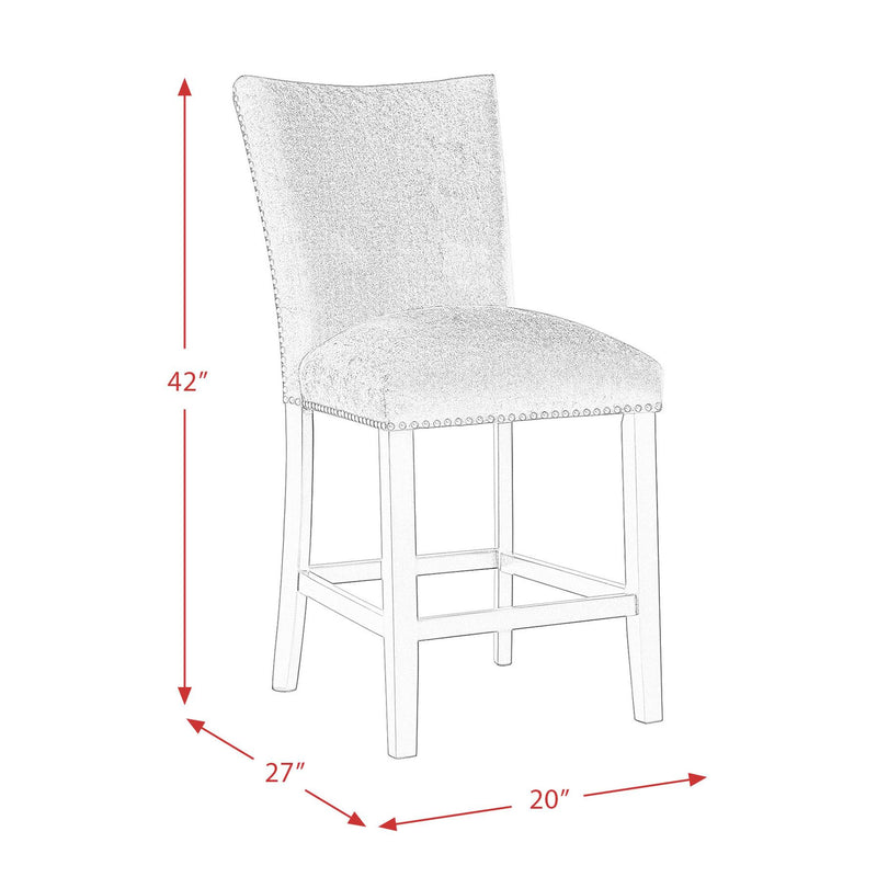 Elements International Francesca Counter Height Dining Chair CFC700CVSC IMAGE 13