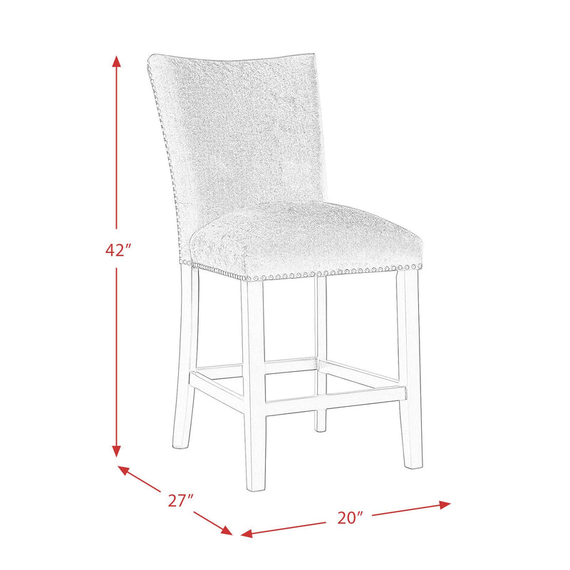 Elements International Francesca Counter Height Dining Chair CFC300CVSC IMAGE 11