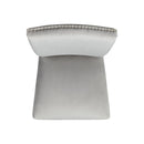  Elements International Francesca CFC300VSC Dining Chair - Gray IMAGE 5