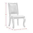 Elements International Gramercy Dining Chair DGC550SCPB IMAGE 12