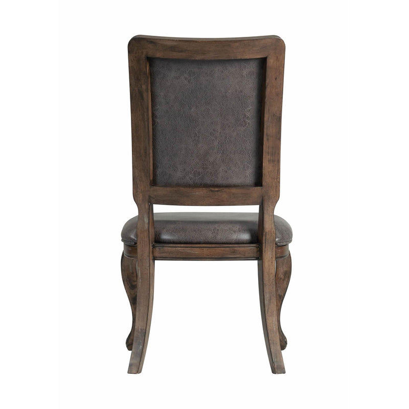 Elements International Gramercy Dining Chair DGC550SCPB IMAGE 3