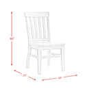 Elements International Lakeview Dining Chair CDLW100SC IMAGE 10