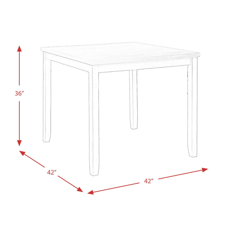  Elements International Martin Gray DMT3005CS 5 pc Counter Height Dinette IMAGE 17