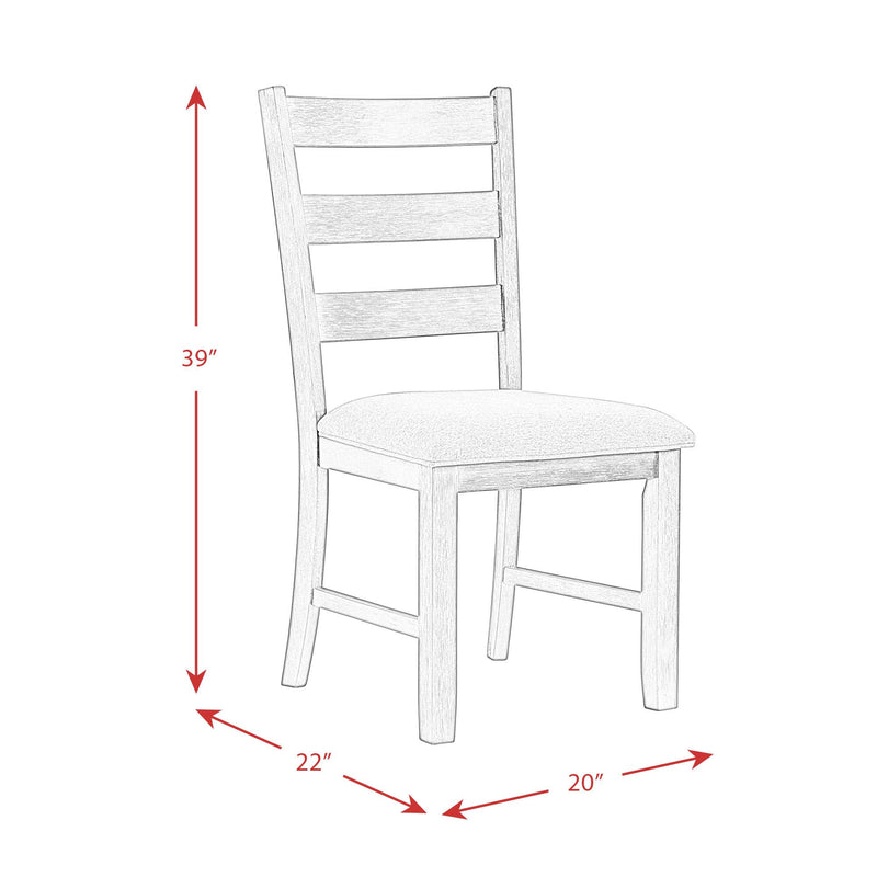 Elements International Martin Grey 5 pc Dinette DMT3005DS IMAGE 20