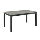  Elements International Martin Gray DMT3005DS 5 pc Dinette IMAGE 2