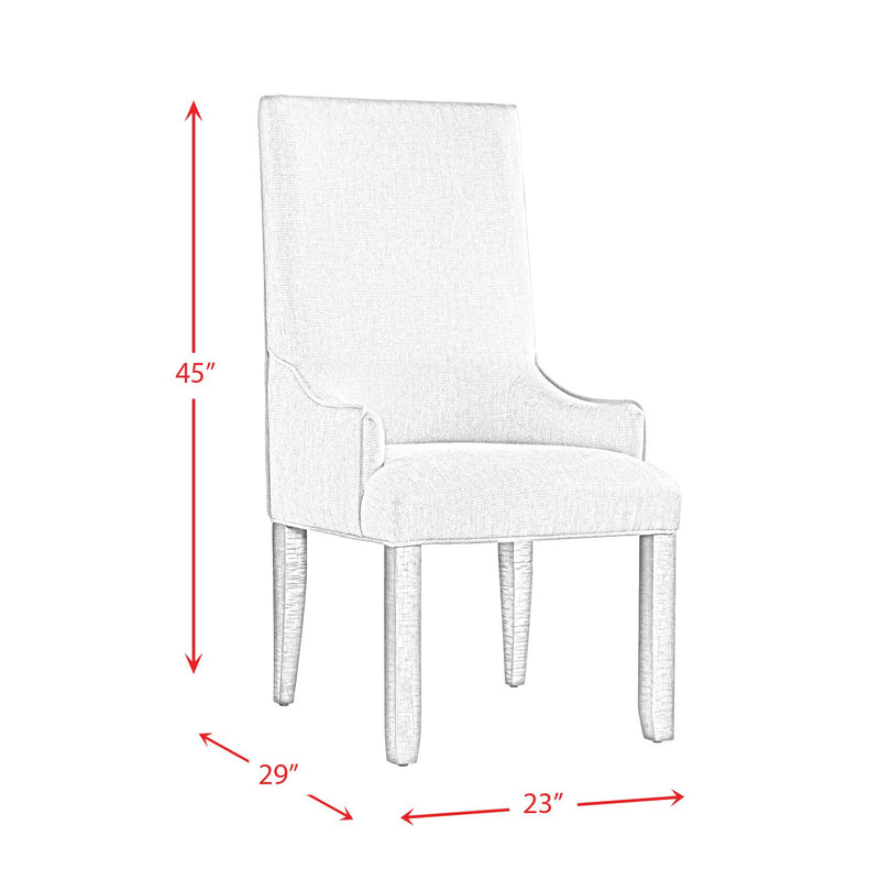 Elements International Stone Arm Chair DST300PC IMAGE 13