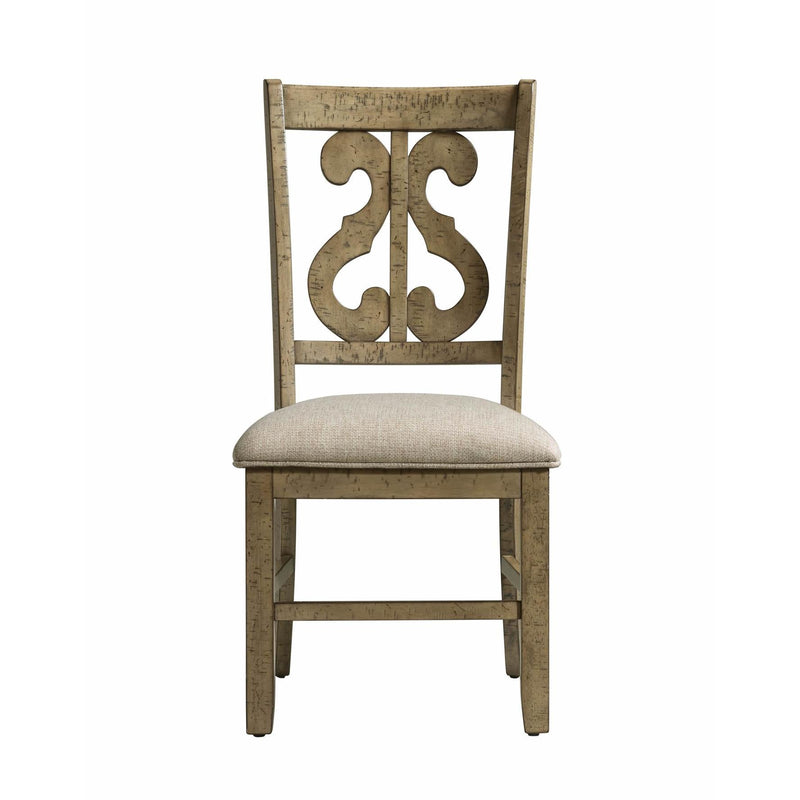 Elements International Stone Dining Chair DST350SC IMAGE 2