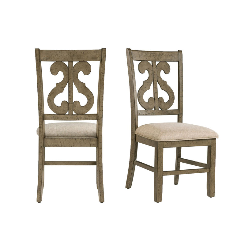 Elements International Stone Dining Chair DST350SC IMAGE 9