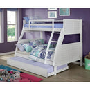  Furniture of America Hoople CM-BK963WH Twin/Full Bunk Bed IMAGE 2