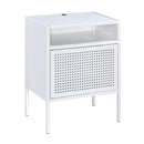  Elements International Ember CEB700NSE Nightstand - White IMAGE 1