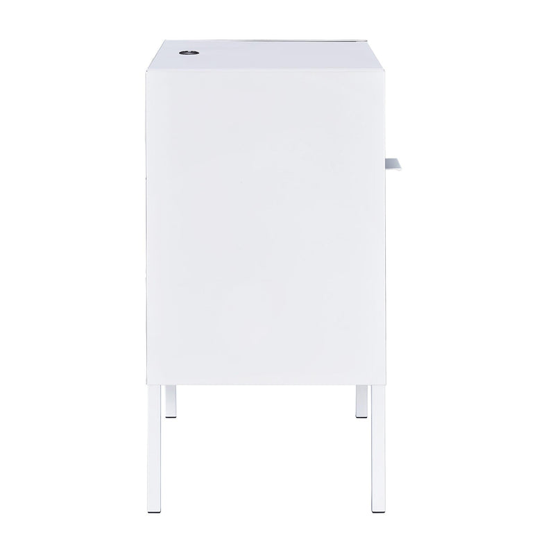  Elements International Ember CEB700NSE Nightstand - White IMAGE 3