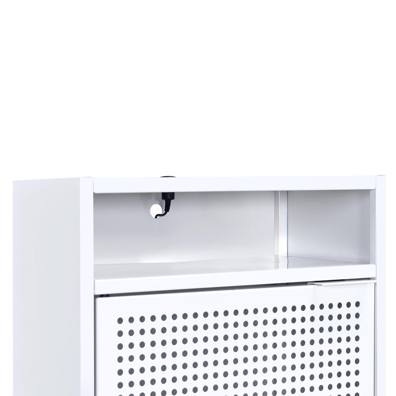  Elements International Ember CEB700NSE Nightstand - White IMAGE 6