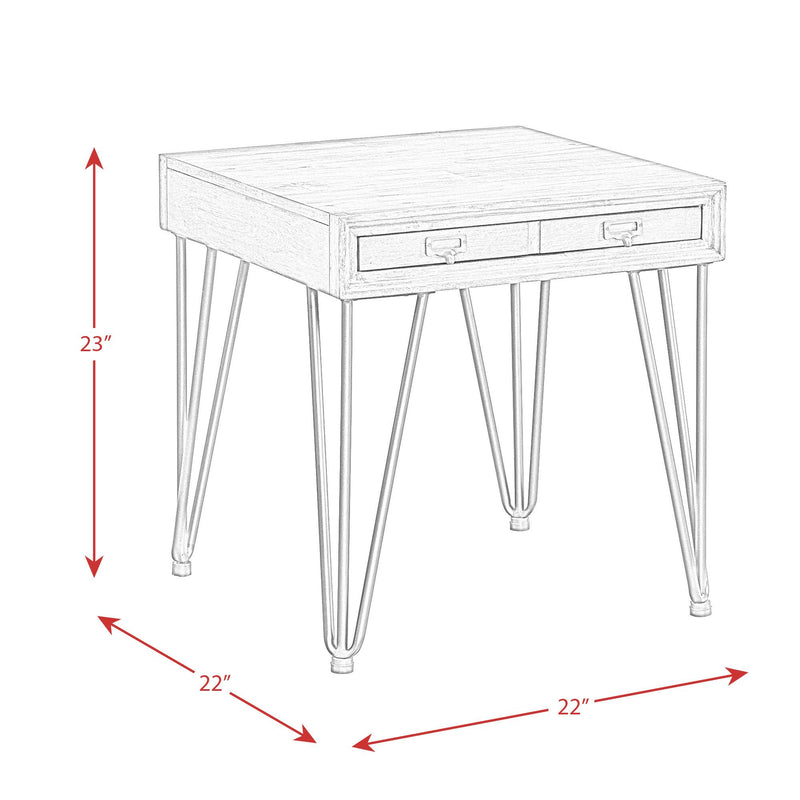 Elements International Boone End Table TBN100ETTE IMAGE 10