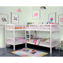  Furniture of America Kids Beds Bunk Bed CM-BK904WH-BED IMAGE 3