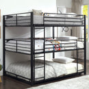  Furniture of America Olga CM-BK917Q Queen Triple Decker Bed IMAGE 1