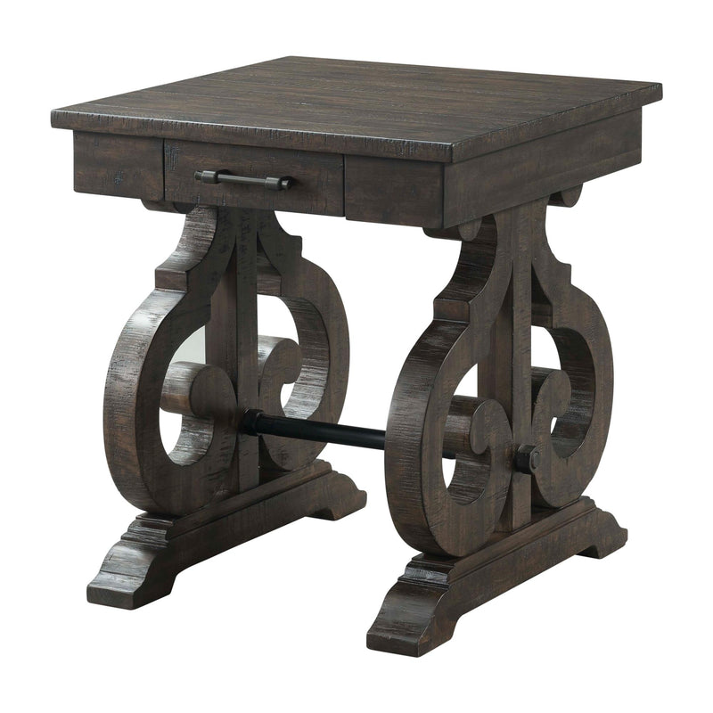 Elements International Stone End Table TST100ET IMAGE 1