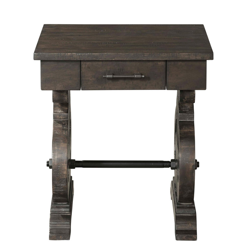 Elements International Stone End Table TST100ET IMAGE 2