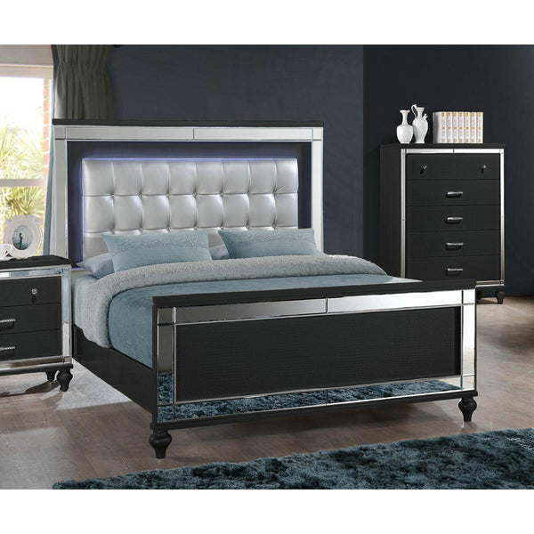 New Classic Furniture Valentino Twin Upholstered Panel Bed BA9698B-510/BA9698B-520/BA9698B-530 IMAGE 1