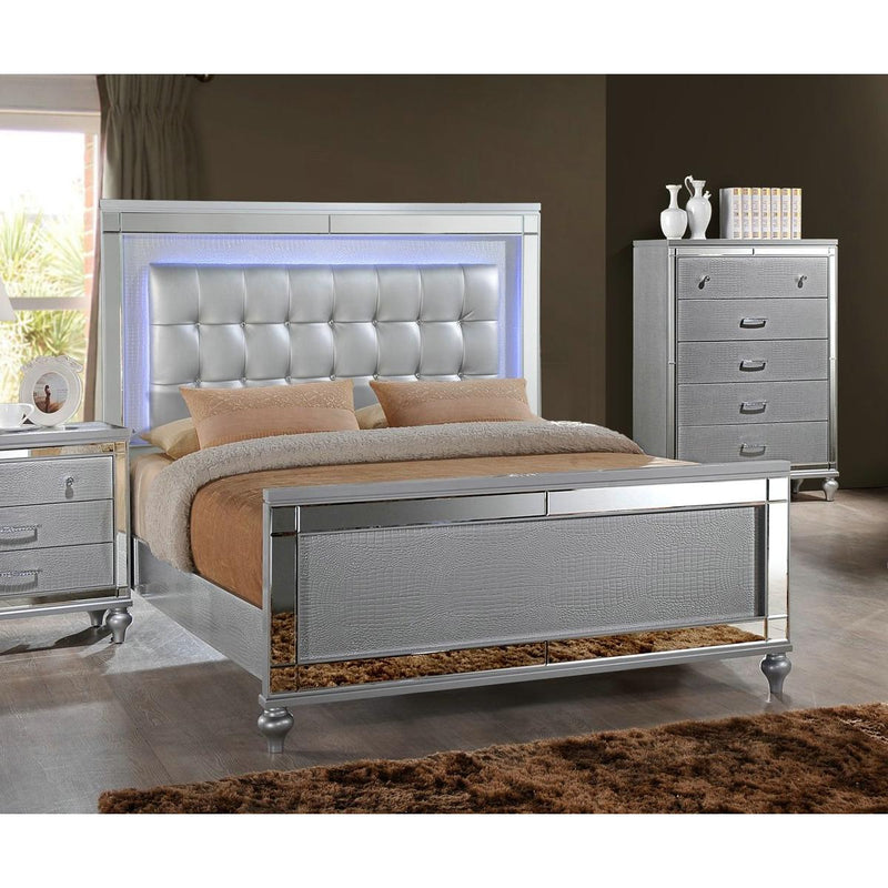 New Classic Furniture Valentino Full Upholstered Panel Bed BA9698S-410/BA9698S-420/BA9698S-530 IMAGE 1