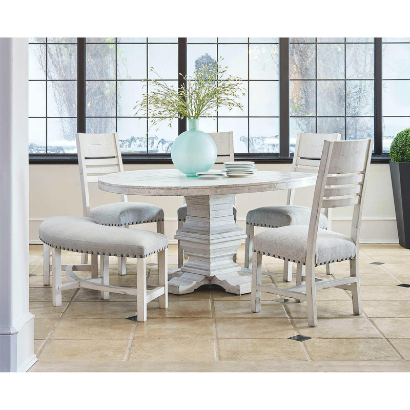 Elements International Condesa White Dining Chair MDCD700WSC IMAGE 4