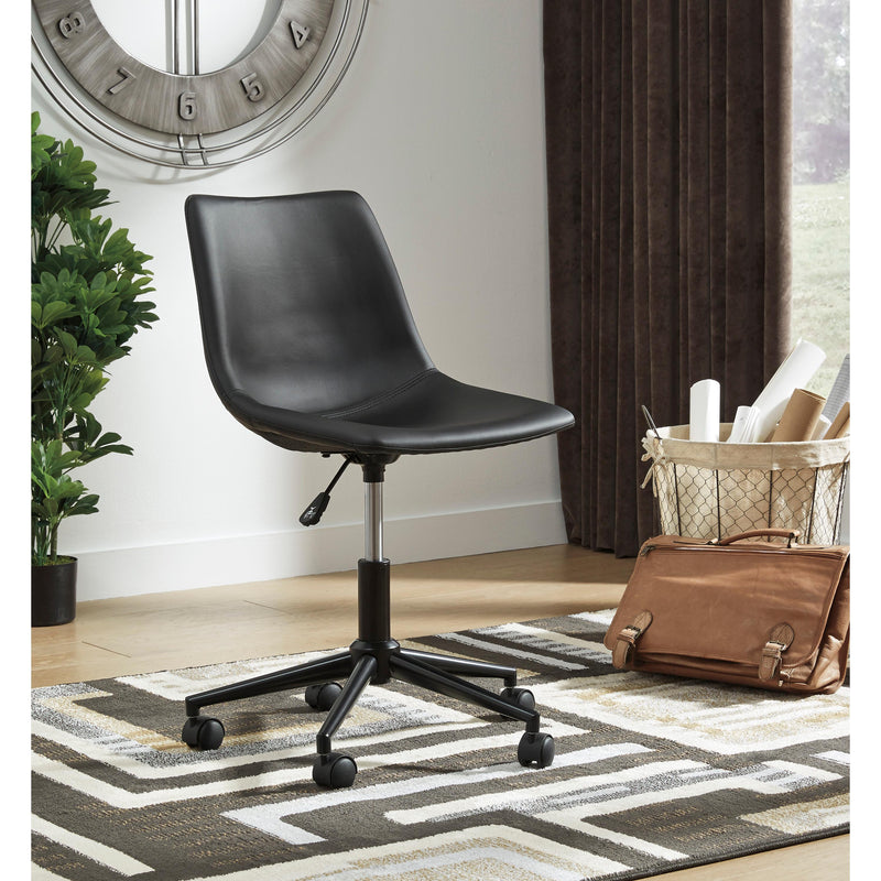 Signature Design by Ashley Office Chair Program H200-09 Home Office Swivel Desk Chair IMAGE 6