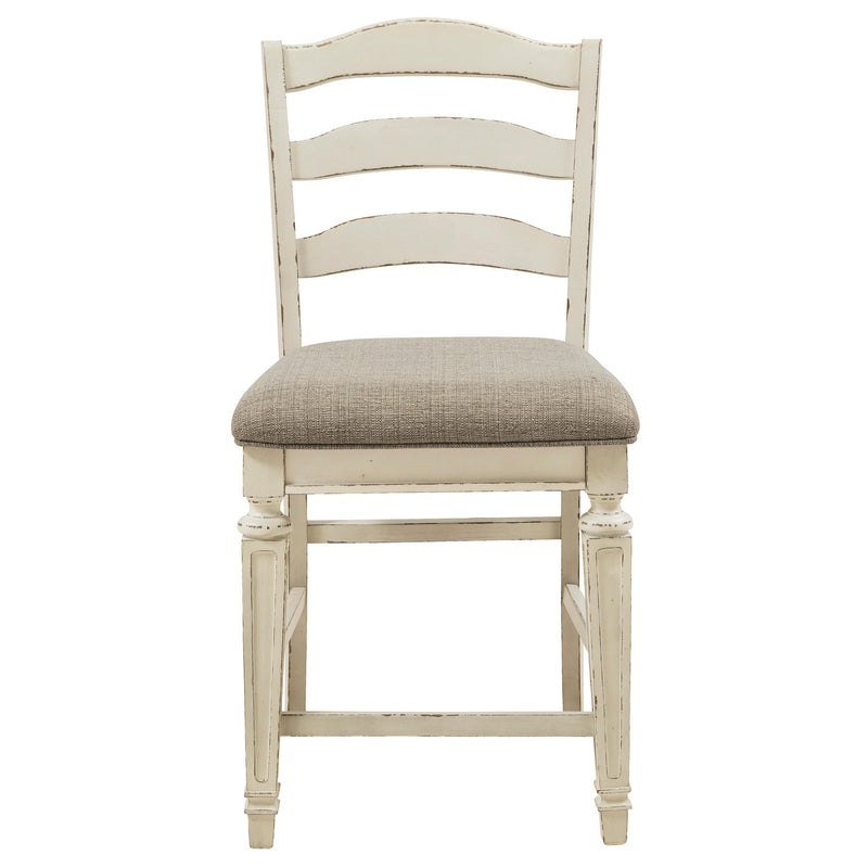 Signature Design by Ashley Realyn Counter Height Stool Realyn D743-124 Upholstered Barstool (2 per package) IMAGE 2