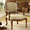  Furniture of America Quintus Stationary Fabric Accent Chair CM-AC6919 IMAGE 2