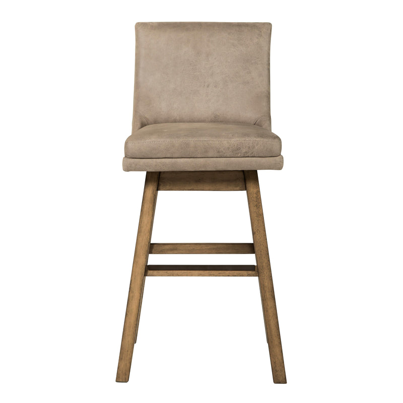 Signature Design by Ashley Tallenger Pub Height Stool Tallenger D380-530 Tall Upholstered Swivel Barstool (2 per package) IMAGE 2