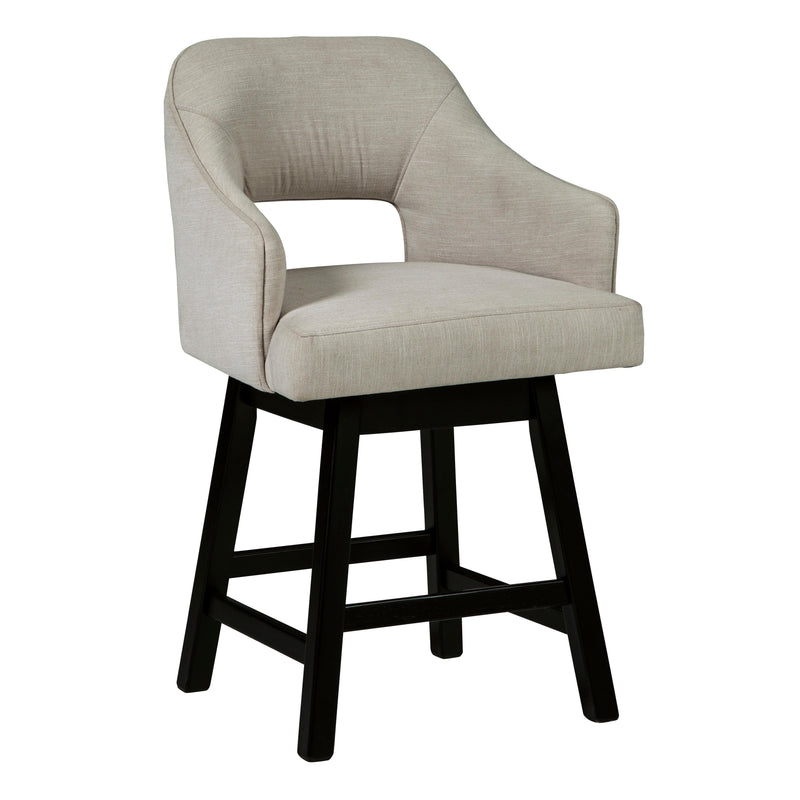 Signature Design by Ashley Tallenger Counter Height Stool Tallenger D380-724 Upholstered Swivel Barstool (2 per package) IMAGE 1