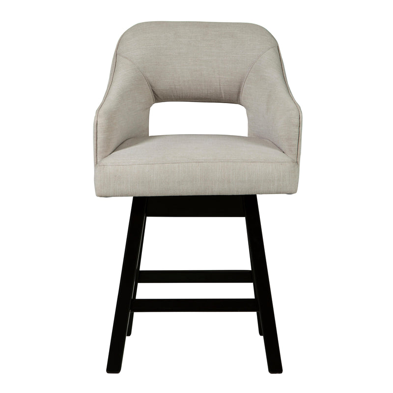 Signature Design by Ashley Tallenger Counter Height Stool Tallenger D380-724 Upholstered Swivel Barstool (2 per package) IMAGE 2