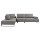 Coaster Furniture Arden 508888 Upholstered Sectional Sofa with Adjustable Back - Taupe IMAGE 1