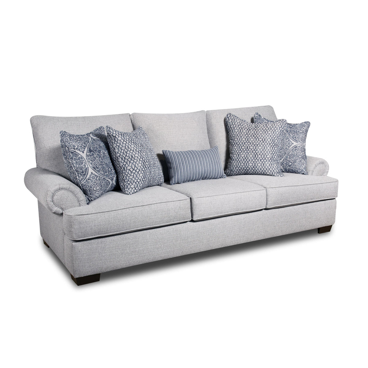 Behold Home 1082-03 Sofa - Azure Granite