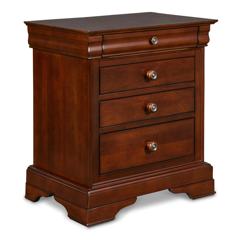 New Classic Furniture Versaille 4-Drawer Nightstand BH1040-040 IMAGE 2